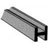ABS H Columns -- 1/8 x 15′ .32 x 38.1cm pkg(5), ALL, Plastruct Inc 90063