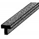 ABS Tee -- 3/64 x 10′ .1 x 25.4cm pkg(10), ALL, Plastruct Inc 90081