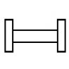 Styrene Structural Shapes - I-Beams -- 1/16 x 10′ Long pkg(10), ALL, Plastruct Inc 90511
