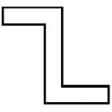 Styrene Structural Shapes - Zees -- 1/16 x 10′ Long pkg(10), ALL, Plastruct Inc 90591