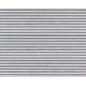 Patterned Sheets - Siding - Corrugated - .020 x 7 x 12` pkg(2) -- White - .050` Spacing, HO, Plastruct Inc 91509