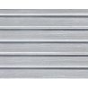 Patterned Sheets - Roofing - Ribbed Metal - .020 x 7 x 12` pkg(2) -- Beige - .287` Spacing, 1/32, Plastruct Inc 91513