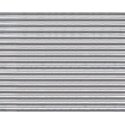 Patterned Sheets - Siding - Corrugated - .020 x 7 x 12` pkg(2) -- White - .080` Spacing, O, Plastruct Inc 91519