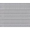 Patterned Sheets - Siding - Corrugated - .020 x 7 x 12` pkg(2) -- White - .080` Spacing, O, Plastruct Inc 91519
