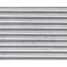 Patterned Sheets - Siding - Corrugated - .020 x 7 x 11` pkg(2) -- White - .125` Spacing, 1/32, Plastruct Inc 91520