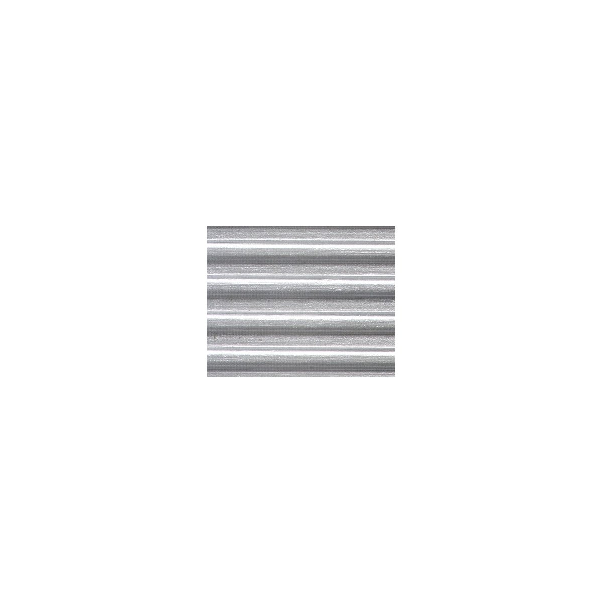 Patterned Sheets - Siding - Corrugated - .020 x 7 x 11` pkg(2) -- White - .250` Spacing, ALL, Plastruct Inc 91522