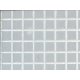 Patterned Sheets - Square Tiles - White - .020 x 7 x 12` Sheets pkg(2) -- .075` Tiles, ALL, Plastruct Inc 91543