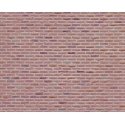 Patterned Sheets - Rough Brick - .020 x 7 x 12` pkg(2) -- .200` Red Bricks, O, Plastruct Inc 91606