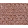 Patterned Sheets - Roofing - Scalloped Tile - .020 x 7 x 12` pkg(2) -- .375` Red Tiles, G, Plastruct Inc 91654