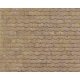 Patterned Sheets - Roofing - Wood Shake Shingles - .020 x 7 x 12` pkg(2) -- .125` Beige Shingles, HO, Plastruct Inc 91656