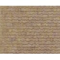Patterned Sheets - Roofing - Wood Shake Shingles - .020 x 7 x 12` pkg(2) -- .125` Beige Shingles, HO, Plastruct Inc 91656