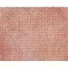 Patterned Sheets - Stone - Interlocking Paving - .020 x 7 x 12` pkg(2) -- .082` Red Stones, HO, Plastruct Inc 91670