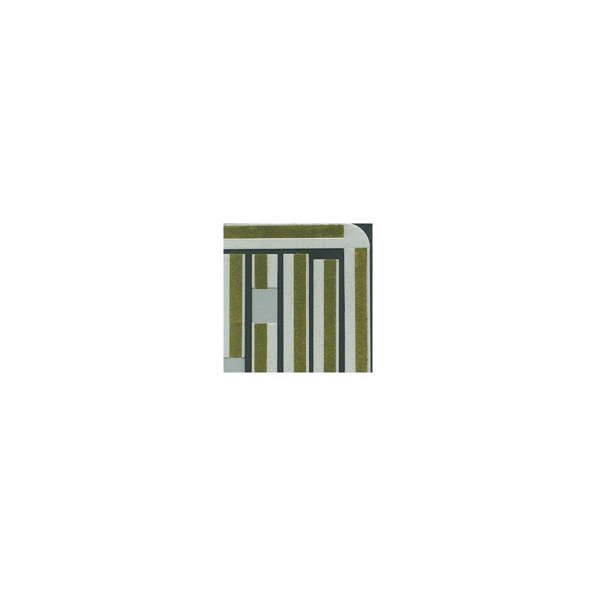 Building Sheets -- Parkway Sidewalks pkg(2), HO, Plastruct Inc 91690