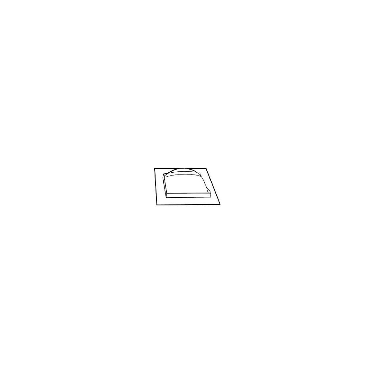 Dome Skylights (Clear Copolyester Plastic) -- 1/4′ pkg(2), ALL, Plastruct Inc 93011
