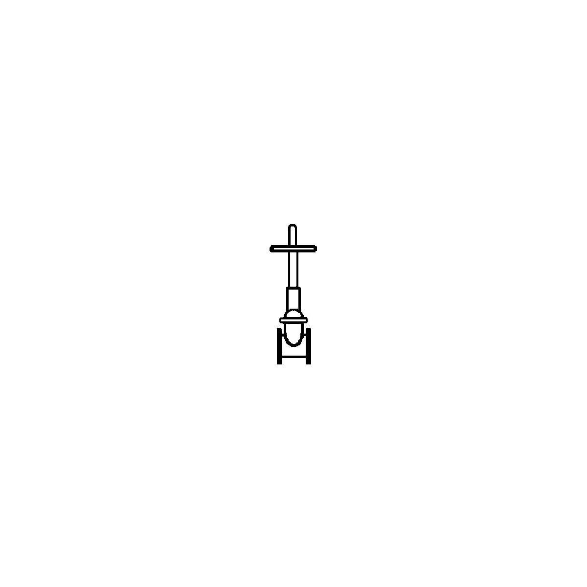 Gate Valves (Gray Butyrate Plastic) pkg(5) -- Fits 570-90101, ALL, Plastruct Inc 95501