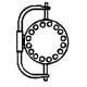 Manways pkg(3) -- 13/16′ Outside Diameter, ALL, Plastruct Inc 95641