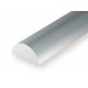Styrene Half Round -- .060′ pkg(100), ALL, Evergreen Scale Models 6241