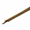 Round Brass Tube -- .04′ 1mm OD 0.225mm Wall x 300mm Long pkg(4), ALL, K & S Engineering 9830
