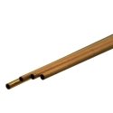Round Brass Tube -- .08′ 2mm OD 0.225mm Wall x 300mm Long pkg(4), ALL, K & S Engineering 9832