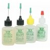 XL Lube Kit for O & G Scales -- One 1/2oz 15ml Bottle Each: Medium, Heavy, Gear & NLGI Grease 2, ALL, Excelle Lubricants 9012