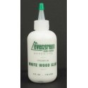 White Wood Glue -- 4oz 118.3ml, ALL, Evergreen Scale Models 83