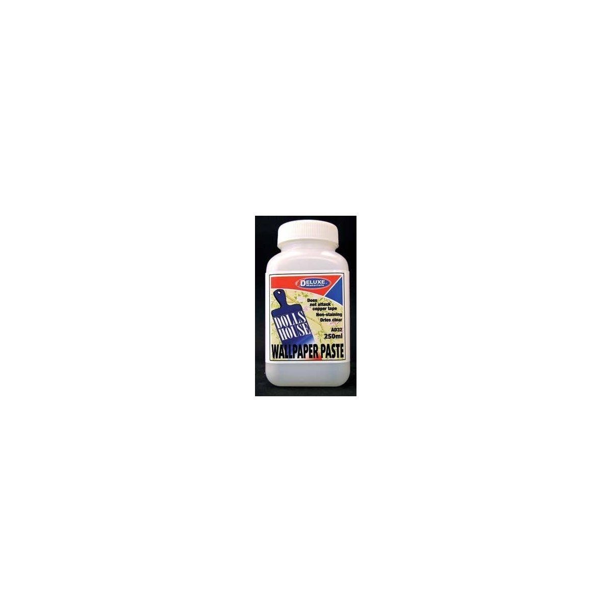 Wallpaper Paste -- 8-1/2oz 250ml, ALL, Deluxe Materials Ltd AD32