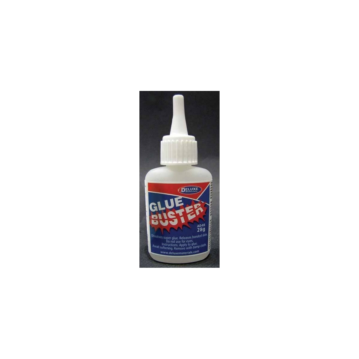 Glue Buster - 1oz 28g -- CA Glue Debonder/Dissolver, ALL, Deluxe Materials Ltd AD48