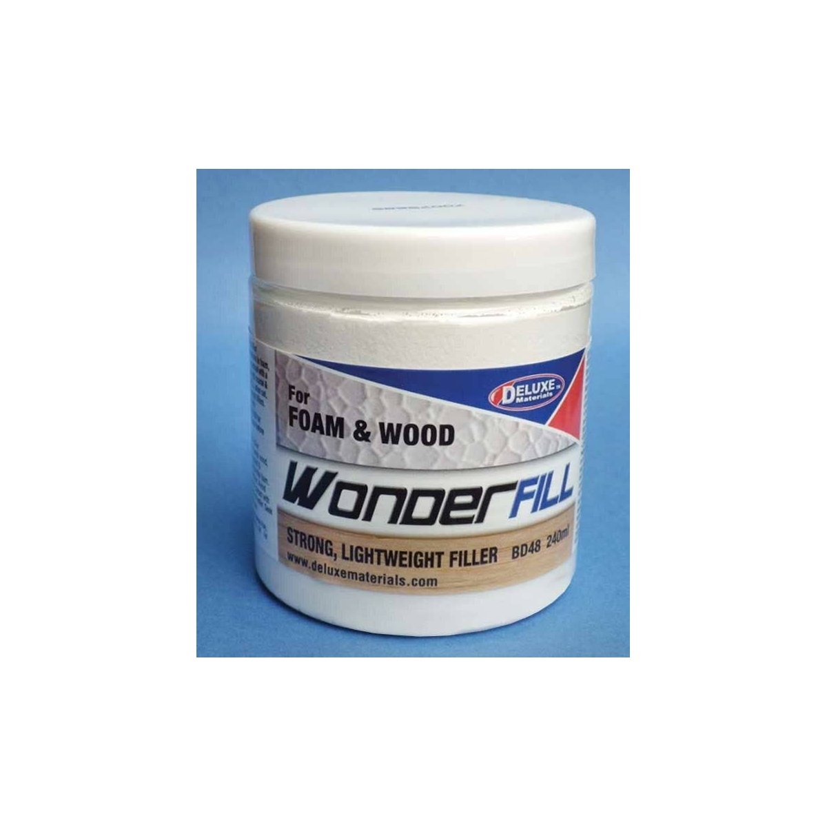 Wonderfill Foam & Wood Filler -- 8.1oz 240mL, ALL, Deluxe Materials Ltd BD48