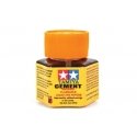 Liquid Plastic Cement with Brush Cap -- 2/3oz 20mL, ALL, Tamiya Paints 87012