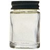 Glass Airbrush Jar and Cover -- 3/4oz 21.3g, Fits Badger Model 150, 155, 175, 200, 250, 350 and 360 Airbrus, ALL, Badger Air Bru