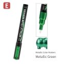 Super Metallic Color Paint Marker -- Metallic Green, ALL, DSPIAE MKA05
