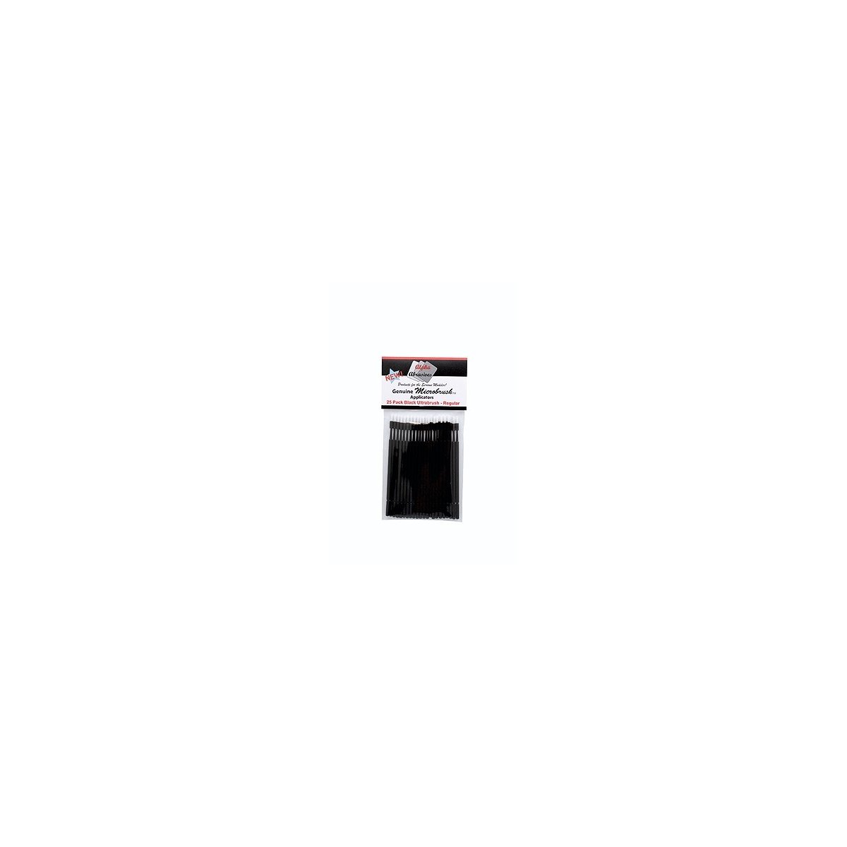 Ultrabrush Applicator Brush - Microbrush(R) -- Black pkg(25), ALL, Profile Accessories Inc. 1300