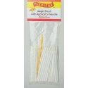 Magic Brush Bulk Pack -- Fine (white) pkg(100), ALL, Profile Accessories Inc. M930001B