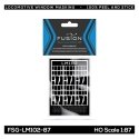 EMD SD70M & SD70MAC Windw, HO, FUSION SCALE GRAPHICS 120102