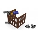 Right Angle Hold & Glue Set -- 2 Right Angle Holders/Clamps, HO, Bachmann Industries 39010