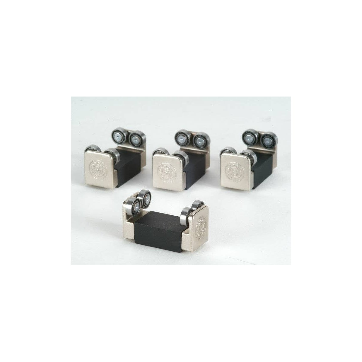 Display/Test Stand Rollers - E-Z Riders(TM) -- Rolling with Ball Bearings for Powered Axles pkg(4), HO, Bachmann Industries 4290