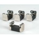 Display/Test Stand Rollers - E-Z Riders(TM) -- Rolling with Ball Bearings for Powered Axles pkg(4), HO, Bachmann Industries 4290