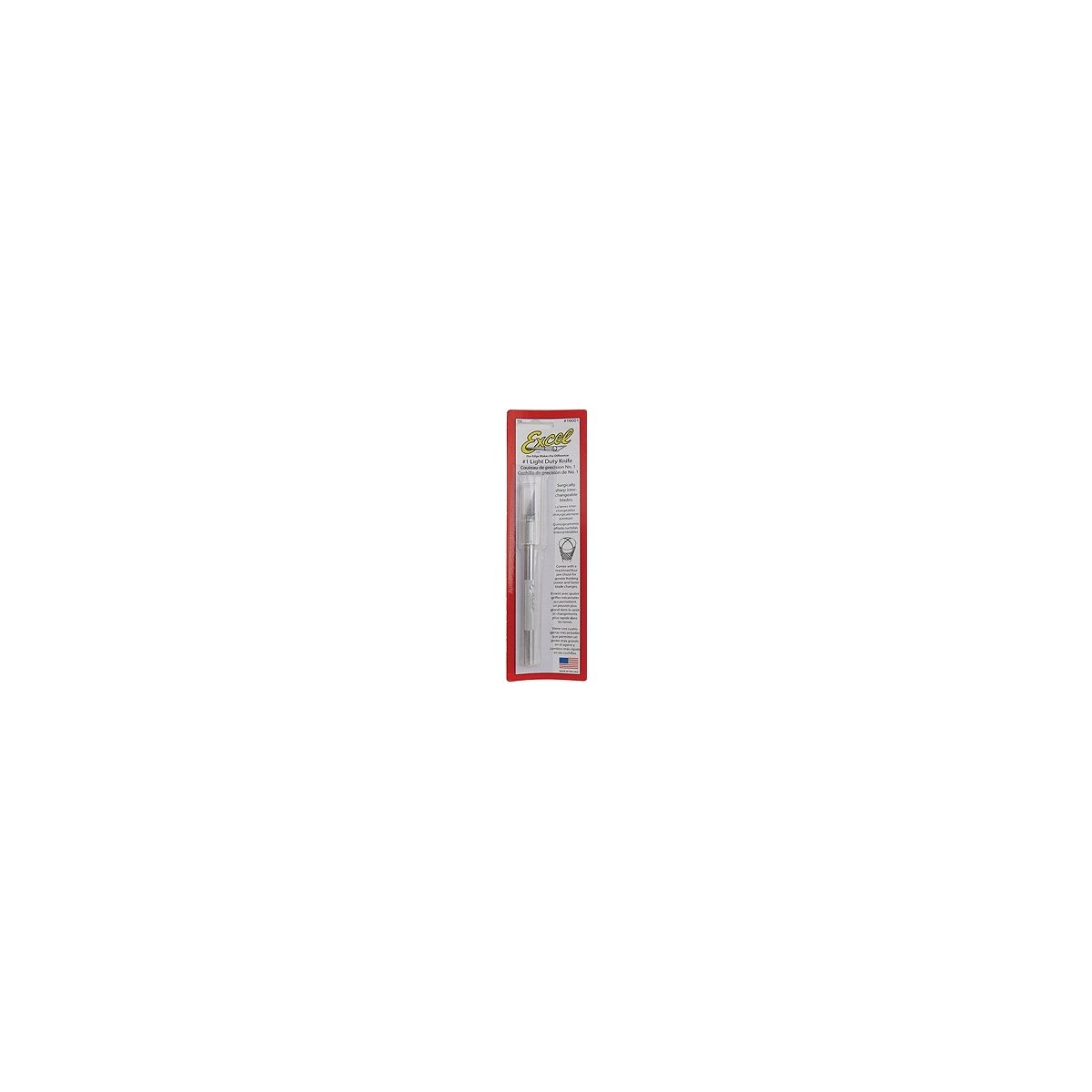 K1 Round Aluminum Handle Knife -- With Safety Cap, ALL, Excel Hobby Blades Corp. 16001