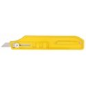 K8 Flat Yellow Handle Light Duty Knife -- Carded, ALL, Excel Hobby Blades Corp. 16008