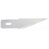 Medium & Heavy Duty Replacement Blades (Fit K2, K5 & K6 Handles) -- Super Sharp Straight Edge pkg(5) Carded, ALL, Excel Hobby Bl