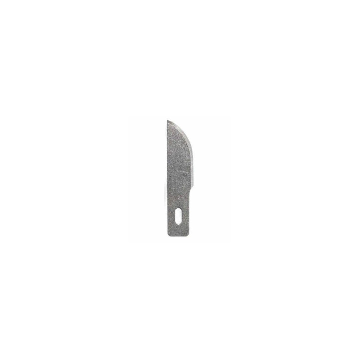 Medium & Heavy Duty Replacement Blades (Fit K2, K5 & K6 Handles) -- Curved Edge BLade pkg(5) Carded, ALL, Excel Hobby Blades Cor