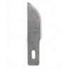 Medium & Heavy Duty Replacement Blades (Fit K2, K5 & K6 Handles) -- Curved Edge BLade pkg(5) Carded, ALL, Excel Hobby Blades Cor