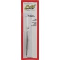 Stainless Steel Tweezers -- 4-1/2′ Curved Point, Carded, ALL, Excel Hobby Blades Corp. 30410