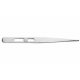 Stainless Steel Tweezers -- 4-3/4′ Slide Lock Pointed, Carded, ALL, Excel Hobby Blades Corp. 30411