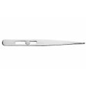 Stainless Steel Tweezers -- 4-3/4′ Slide Lock Pointed, Carded, ALL, Excel Hobby Blades Corp. 30411