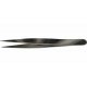 Stainless Steel Tweezers -- 4-3/4′ Sharp Pointed, Carded, ALL, Excel Hobby Blades Corp. 30412