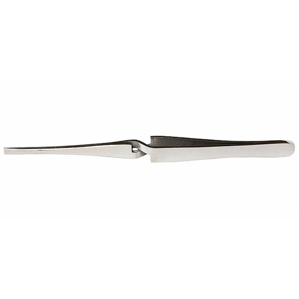 Stainless Steel Tweezers -- 4-1/2′ Pointed Self Closing, Carded, ALL, Excel Hobby Blades Corp. 30413