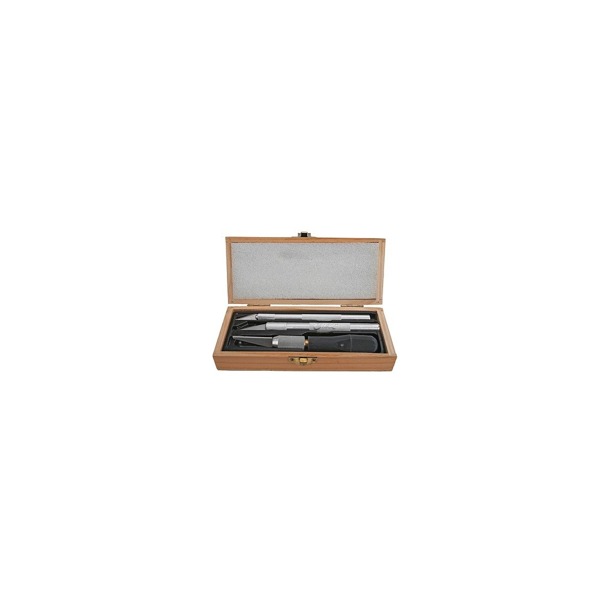 Professional Hobby Knife Set -- In Wooden Box, ALL, Excel Hobby Blades Corp. 44290