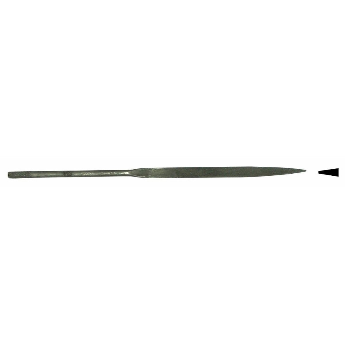 5-1/2′ Long, Cut 2 Needle Files -- Flat File, Carded, ALL, Excel Hobby Blades Corp. 55603
