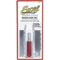 Razor Saw Set -- Handle w/2 Blades, Carded, ALL, Excel Hobby Blades Corp. 55670